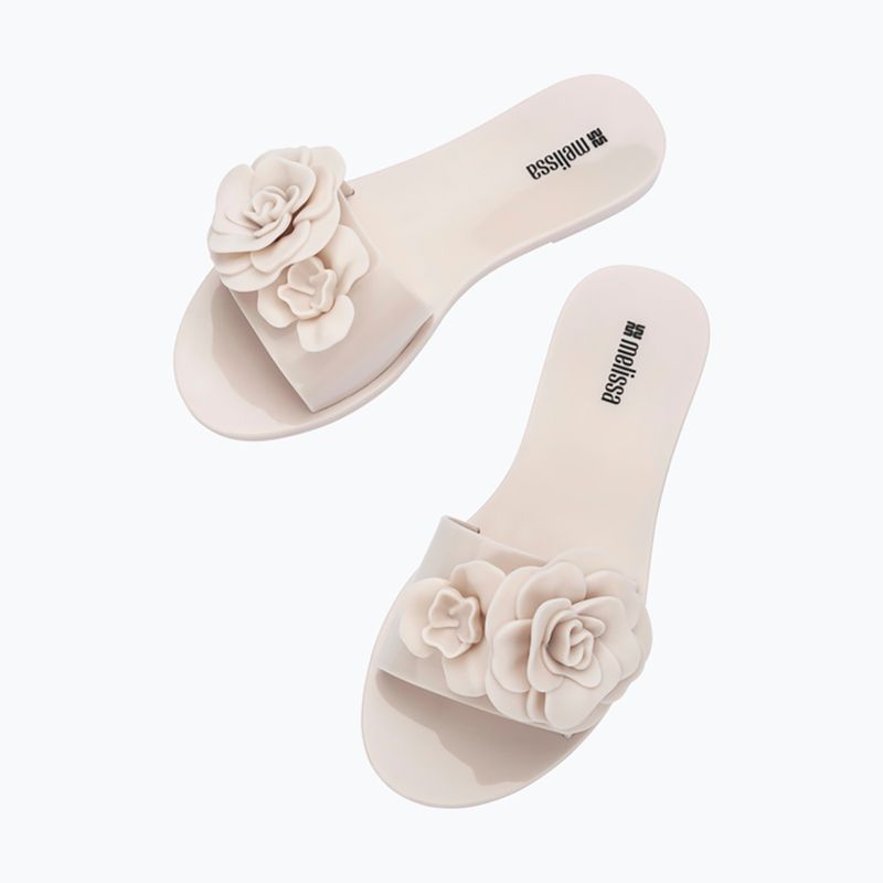 Klapki damskie Melissa Babe Petals Ad beige 5