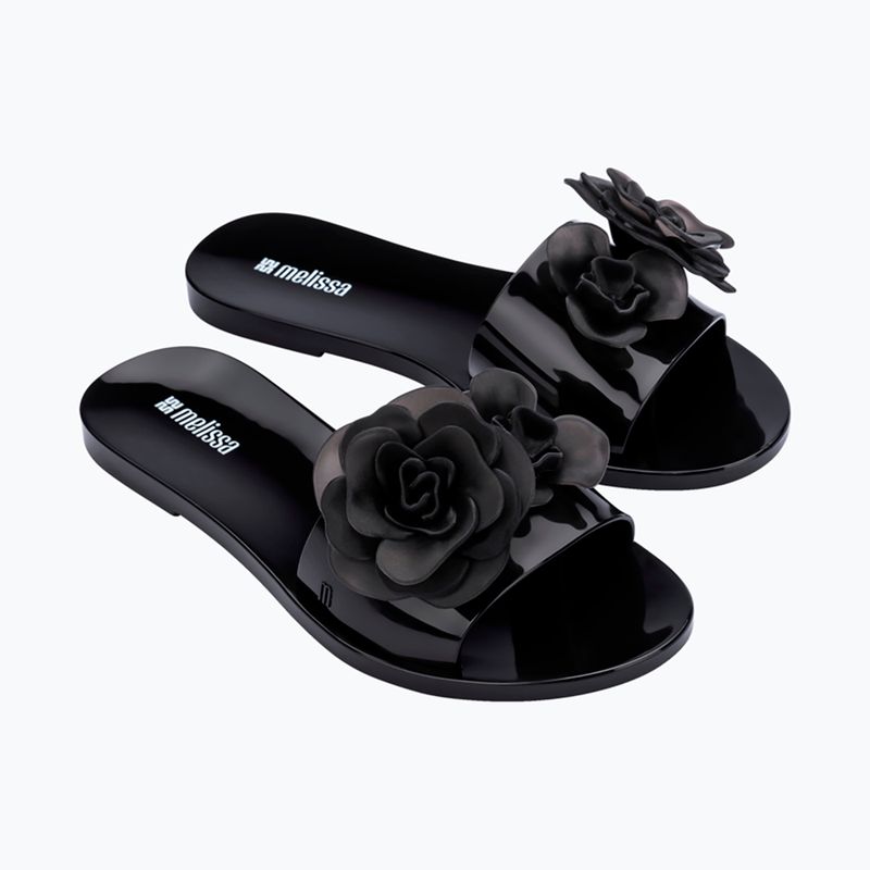 Klapki damskie Melissa Babe Petals Ad black 3