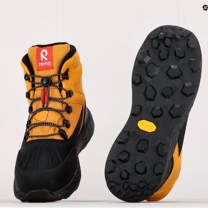 Śniegowce dziecięce Reima Vankka ochre yellow 12