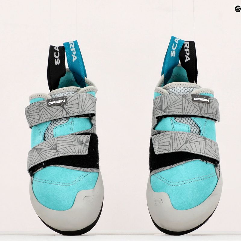 Buty wspinaczkowe damskie SCARPA Origin maldive/light gray 13