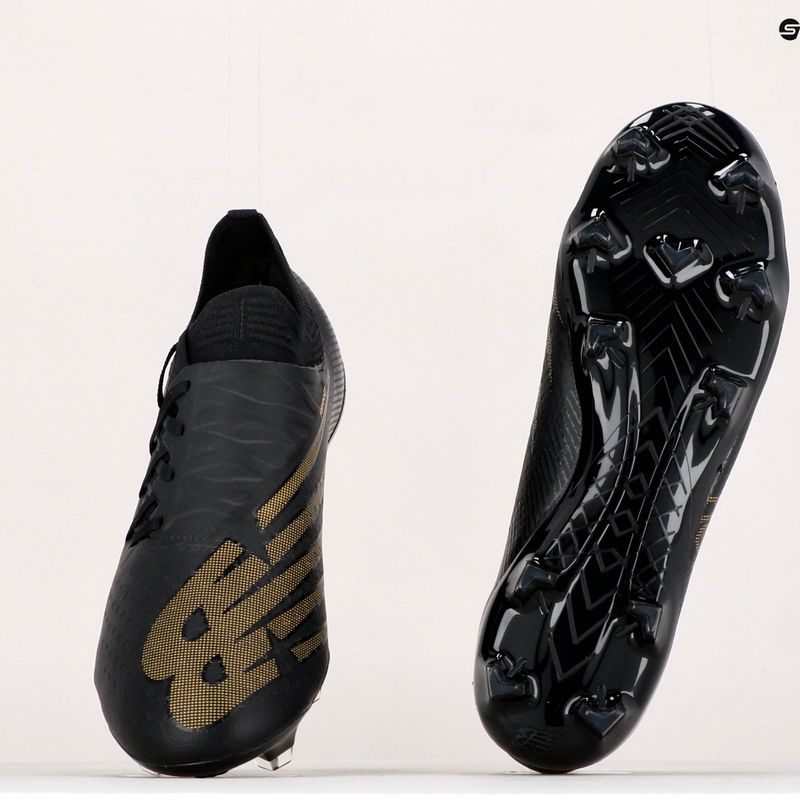 Buty piłkarskie męskie New Balance Furon Pro V7+ FG black/gold 17