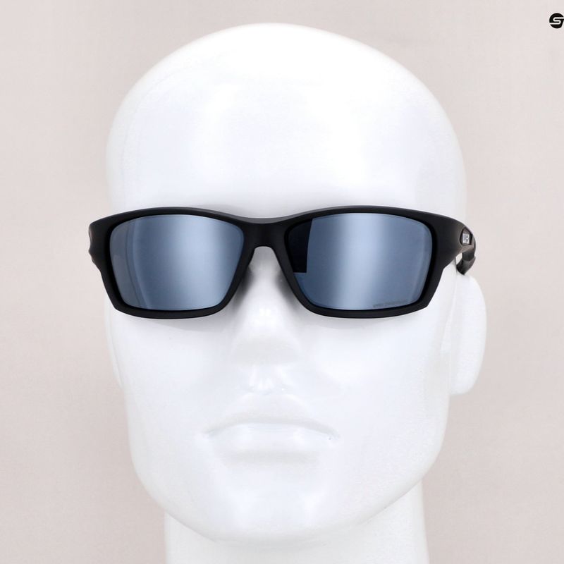 Okulary przeciwsłoneczne UVEX Sportstyle 232 P black matt/polavision mirror silver 11