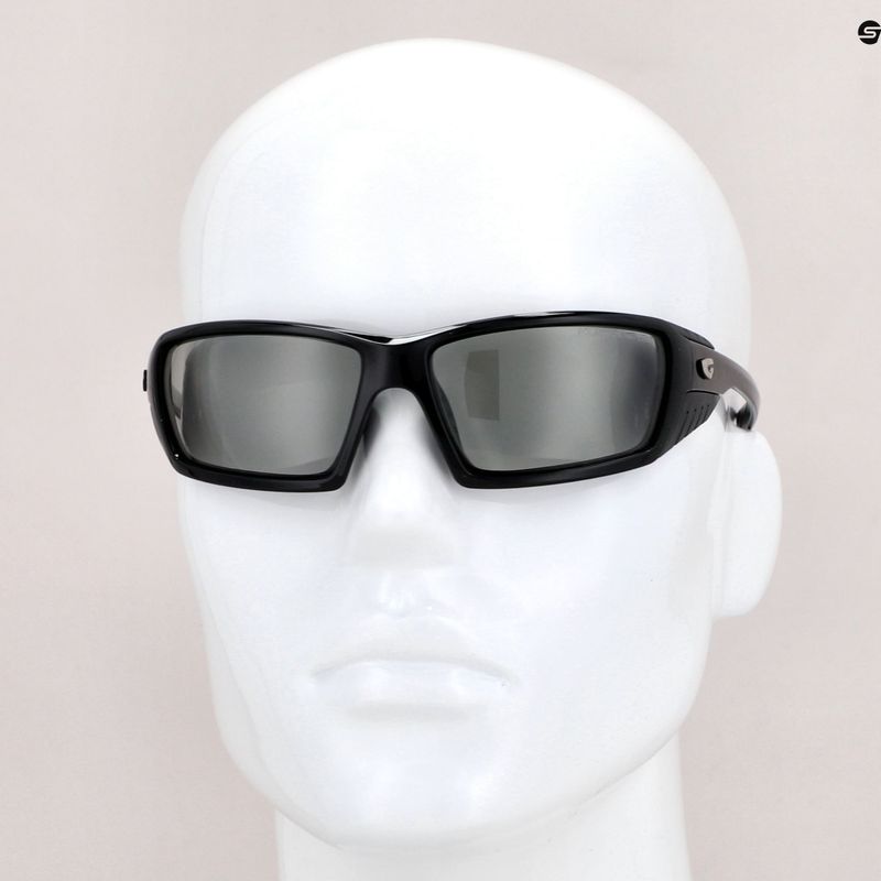 Okulary przeciwsłoneczne GOG Breeze T black/silver mirror 7