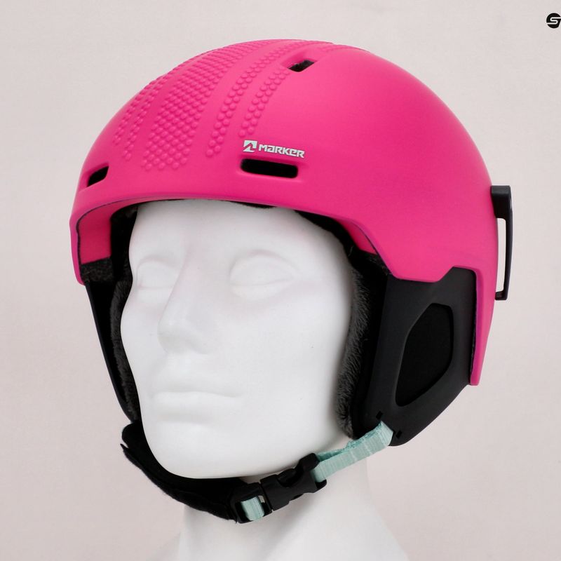 Kask narciarski dziecięcy Marker Bino pink 9