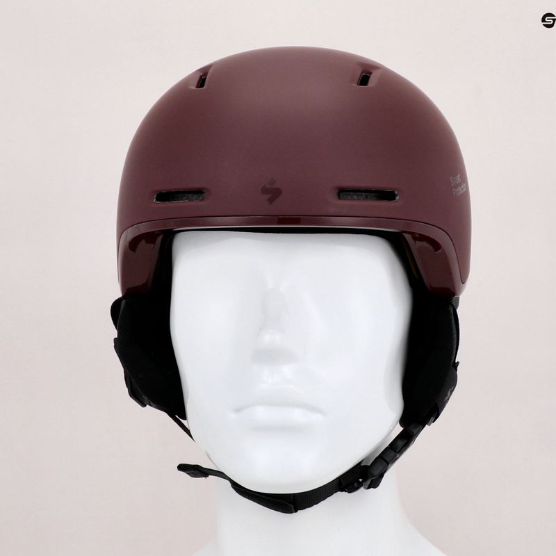 Kask narciarski Sweet Protection Looper MIPS matte meeko red 9