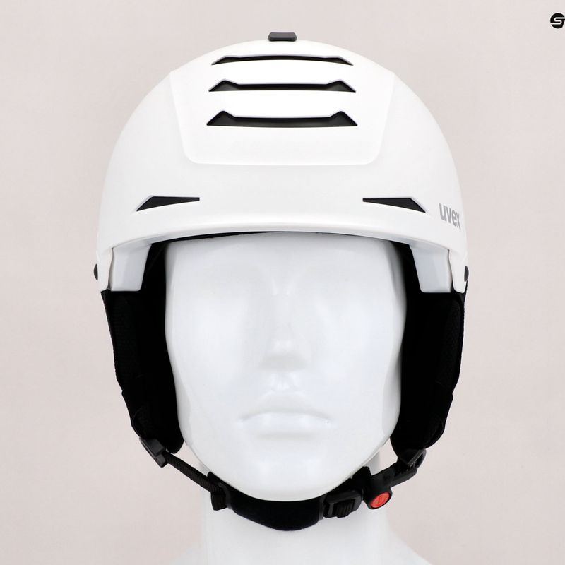 Kask narciarski UVEX Legend 2.0 white/black mat 9