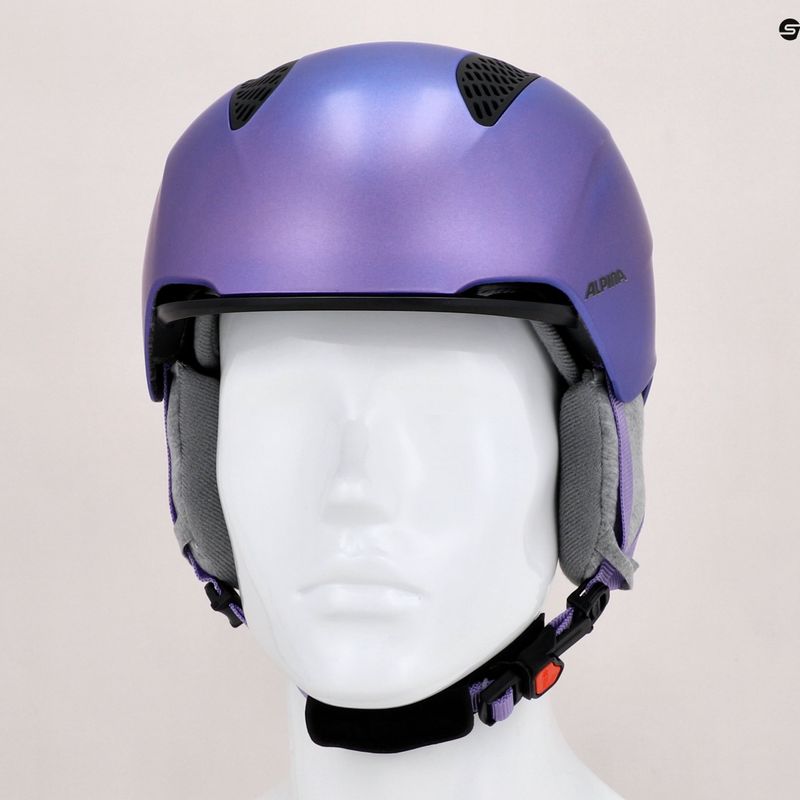 Kask narciarski dziecięcy Alpina Grand Jr flip-flop purple 9