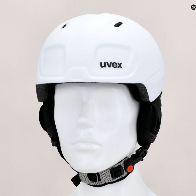 Kask narciarski dziecięcy UVEX Heyya Pro Jr white/black matt 9