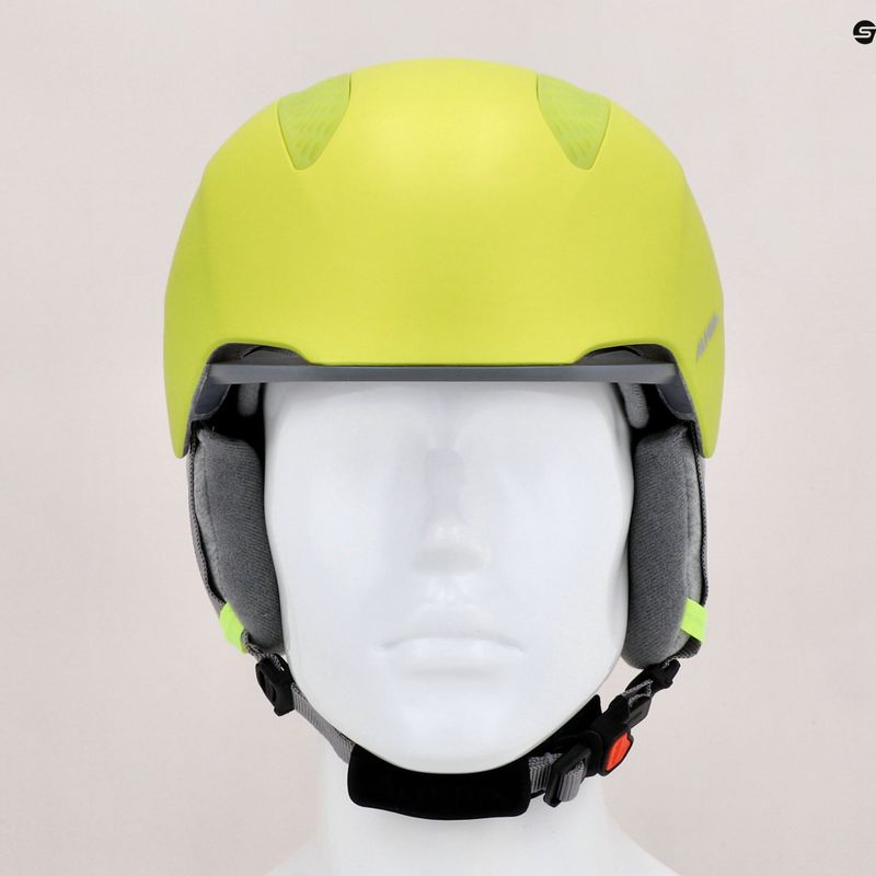 Kask narciarski dziecięcy Alpina Grand Jr neon yellow 9