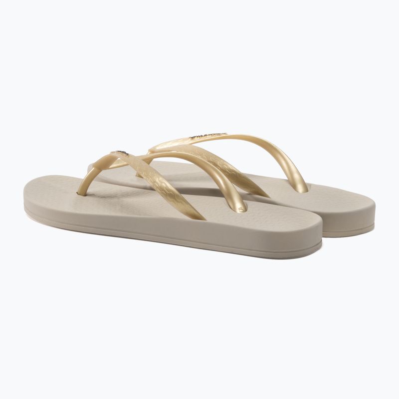 Japonki damskie Ipanema Anat Tan beige/gold 4