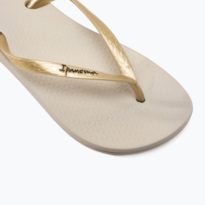 Japonki damskie Ipanema Anat Tan beige/gold 8
