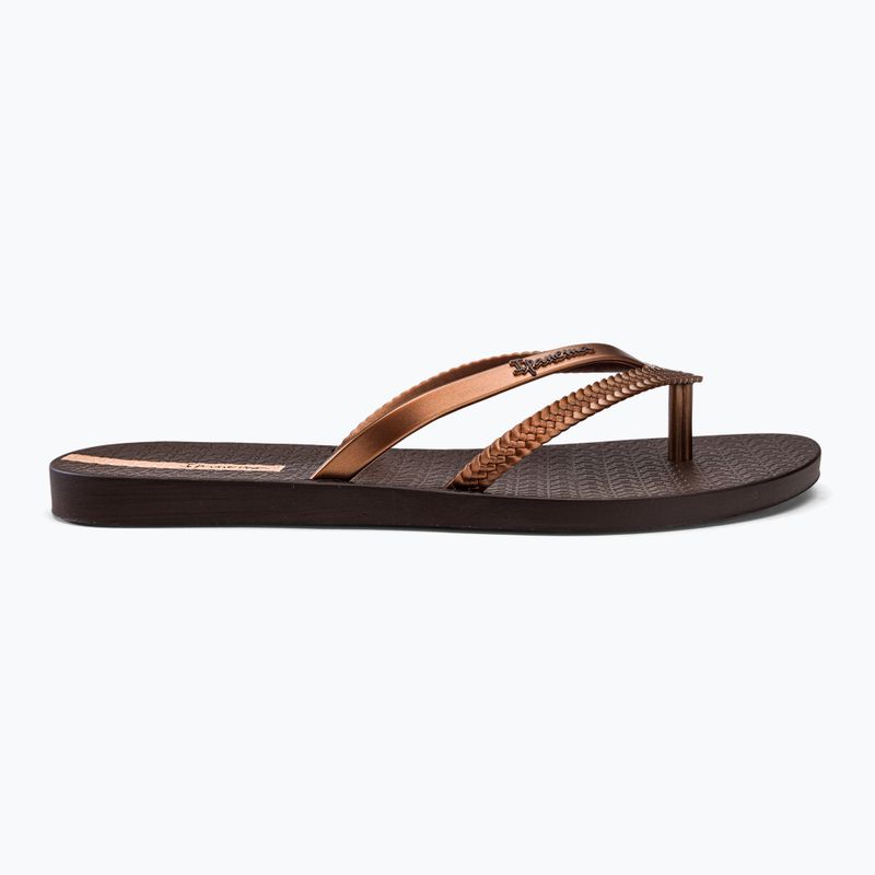 Japonki damskie Ipanema Bossa brown/bronze 2