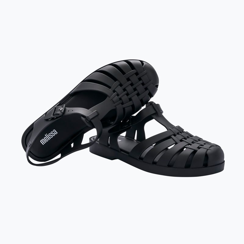 Sandały damskie Melissa Possession Ad black fosco matt 4