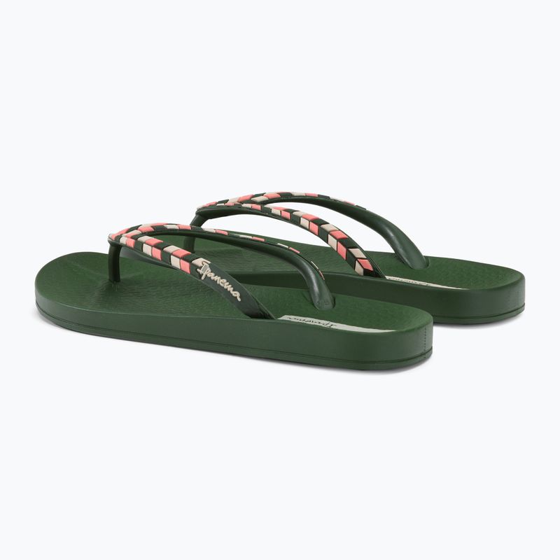 Japonki damskie Ipanema Anatomic Lov green 3