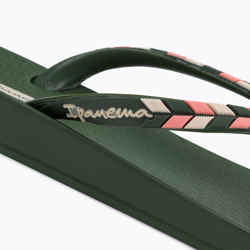 Japonki damskie Ipanema Anatomic Lov green 7