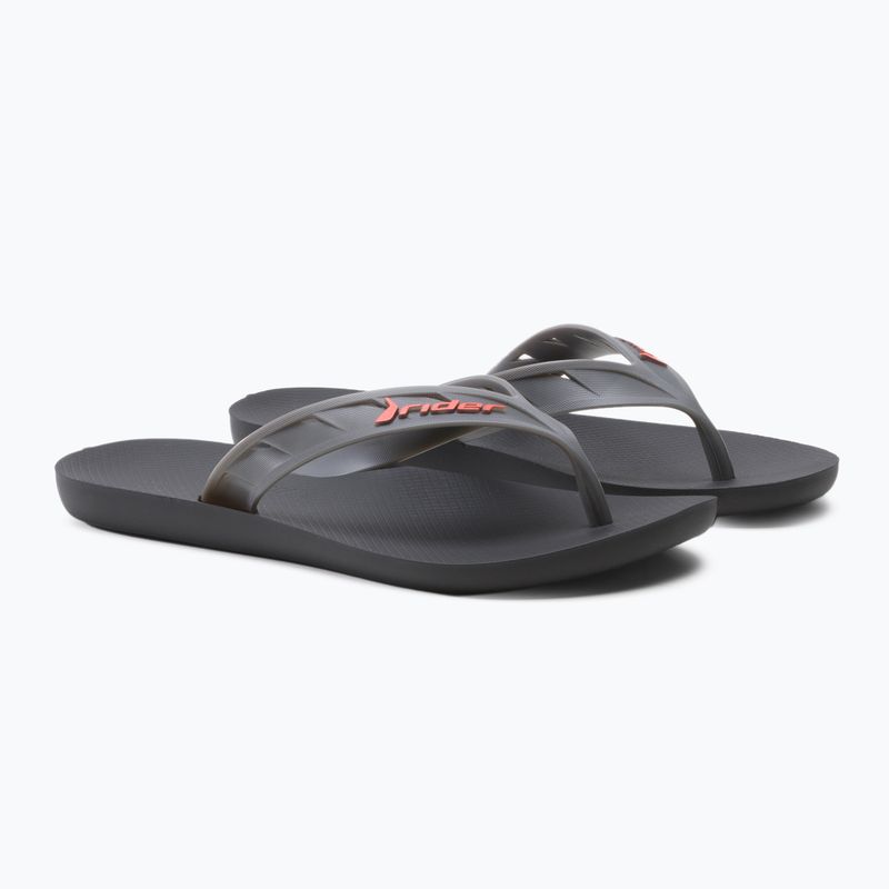 Japonki męskie RIDER Street Ad black/grey 4