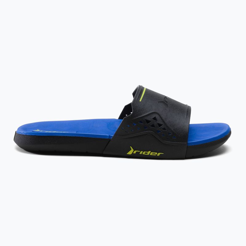 Klapki męskie RIDER Infinity IV Slide black/blue 2