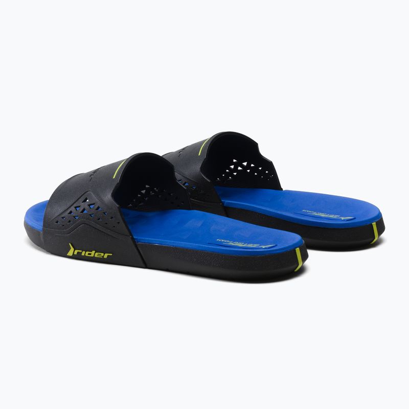 Klapki męskie RIDER Infinity IV Slide black/blue 3