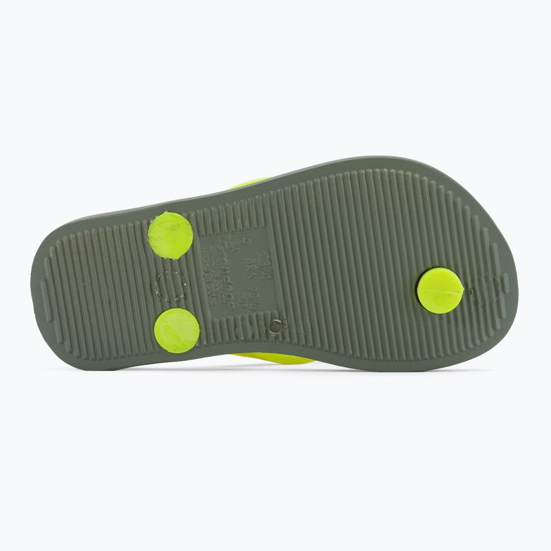 Japonki dziecięce Ipanema Temas IX green/neon green 5