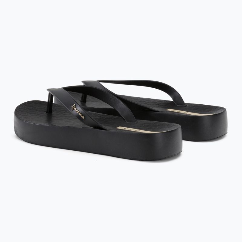 Japonki damskie Ipanema Flatform black 3