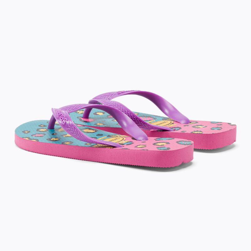 Japonki damskie Havaianas Top Animals crystal rose 3