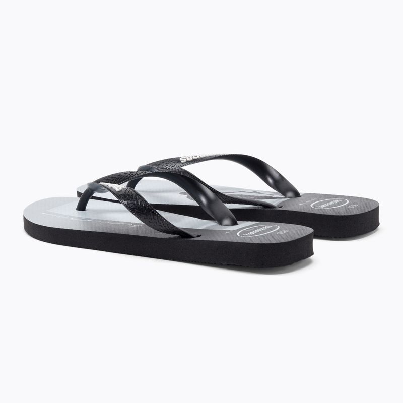 Japonki męskie Havaianas Hype black/black/white/white 3