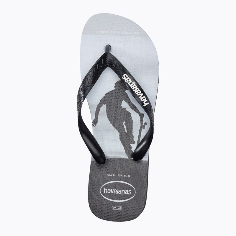 Japonki męskie Havaianas Hype black/black/white/white 6