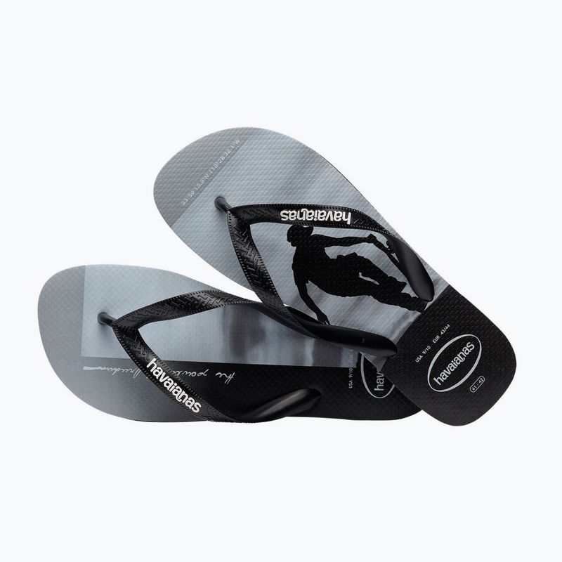 Japonki męskie Havaianas Hype black/black/white/white 12