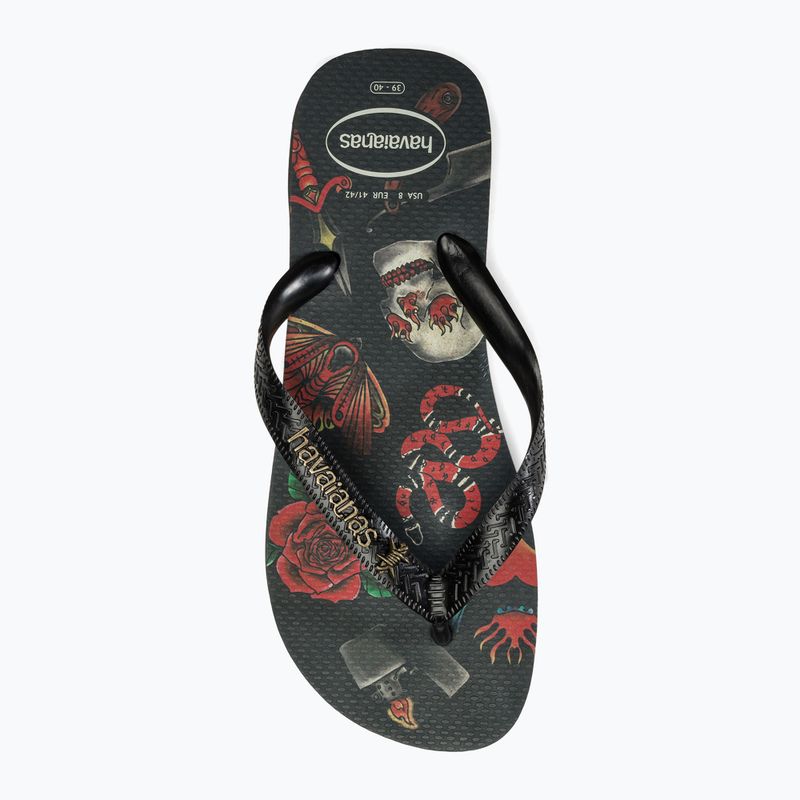 Japonki męskie Havaianas Top Tribo black/black 5