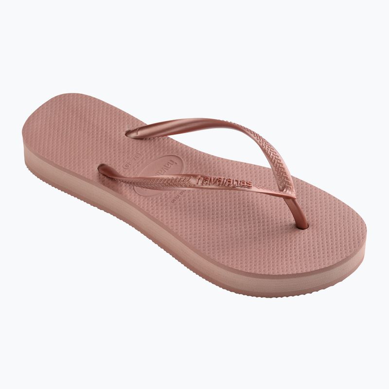 Japonki damskie Havaianas Slim Platform crocus rose