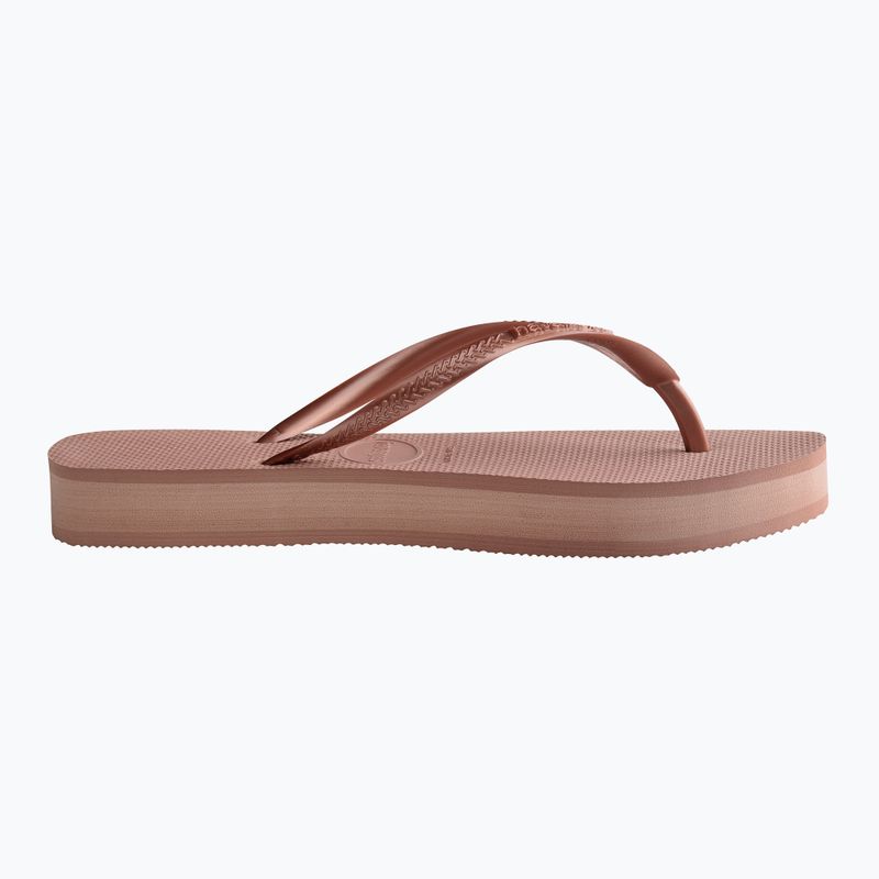 Japonki damskie Havaianas Slim Platform crocus rose 2