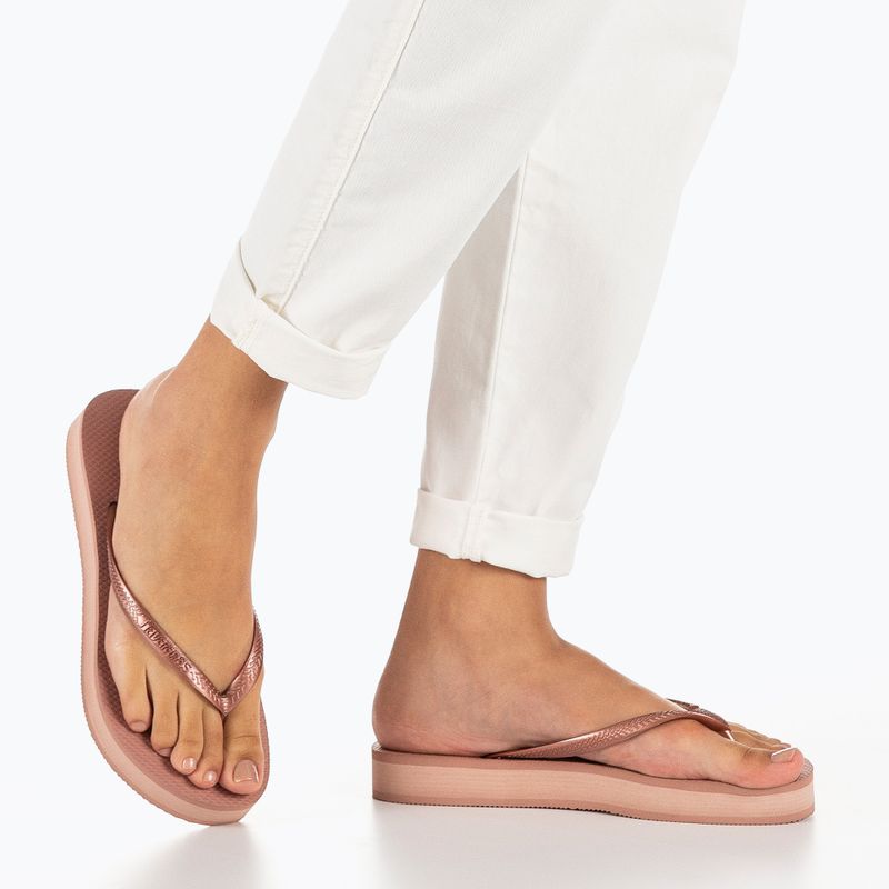 Japonki damskie Havaianas Slim Platform crocus rose 6