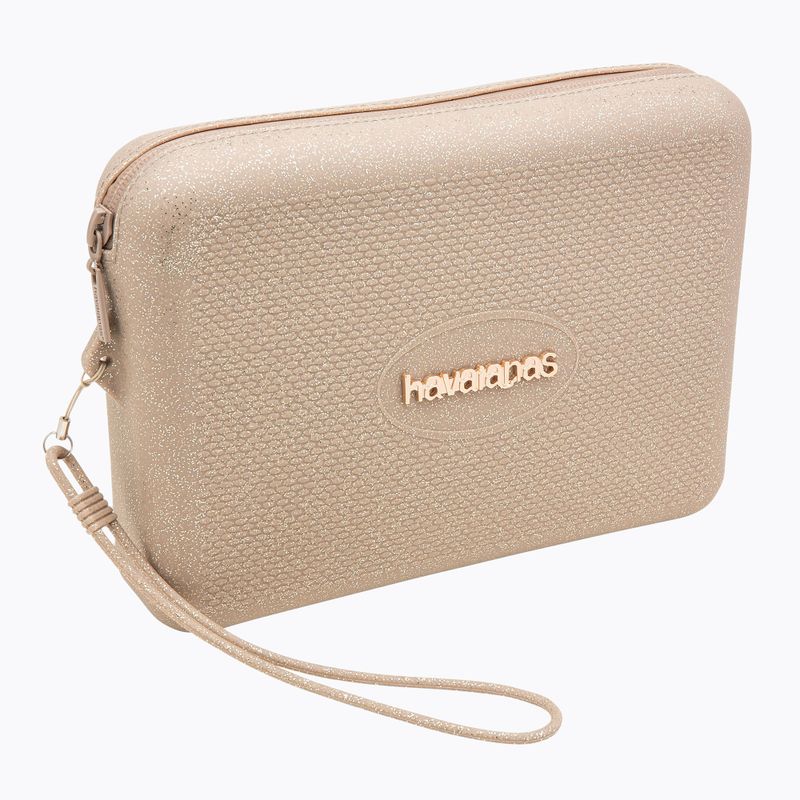 Kosmetyczka Havaianas Beach Necessaire Glitter golden