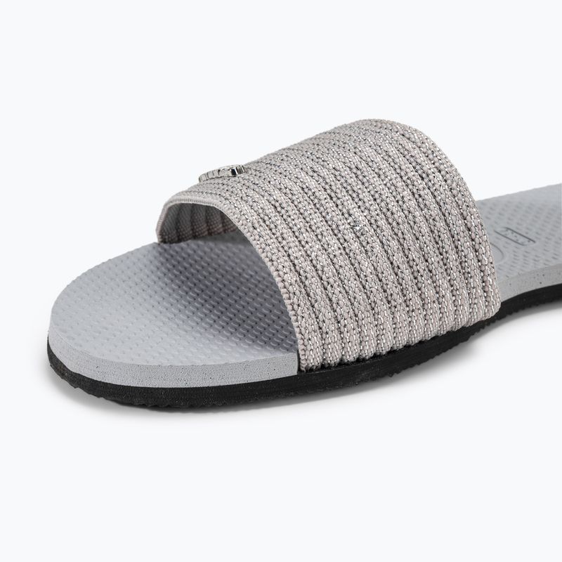 Klapki damskie Havaianas You Malta Metallic ice grey 7
