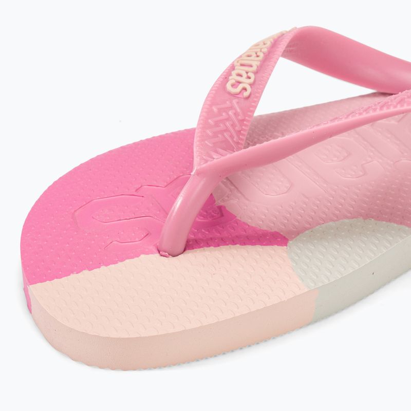 Japonki Havaianas Top Logomania Colors II crystal rose 7