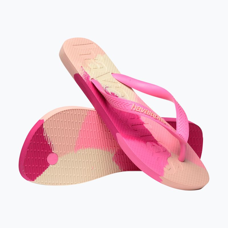 Japonki Havaianas Top Logomania Colors II crystal rose 11