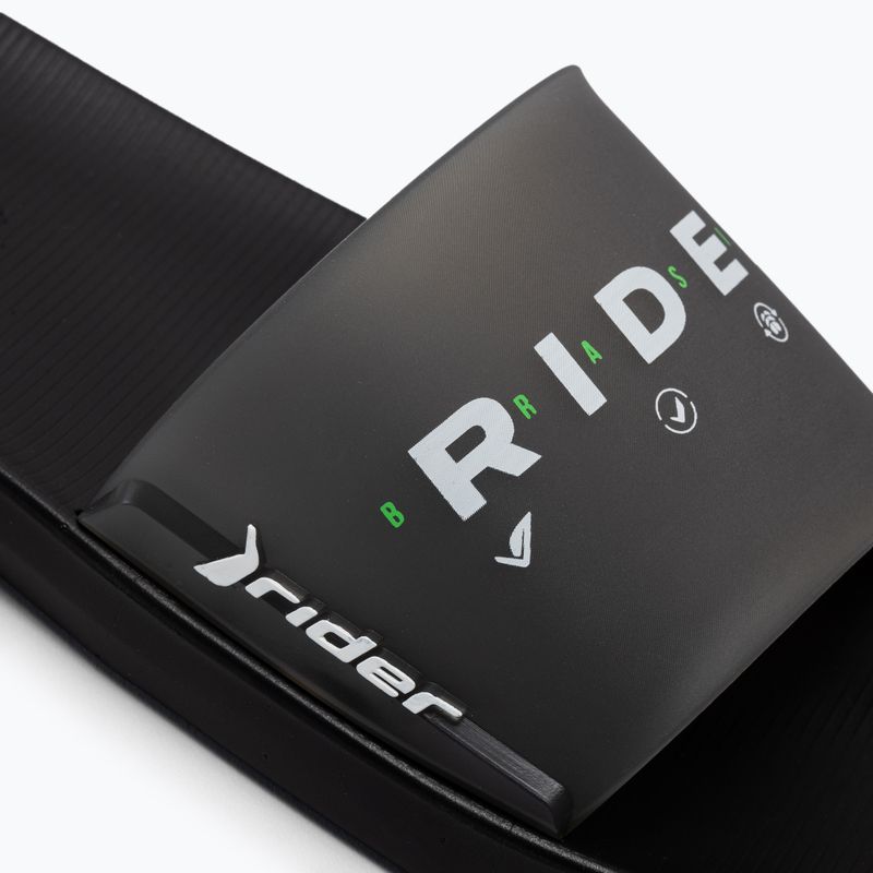 Klapki męskie RIDER Speed Slide Ad black/white 7
