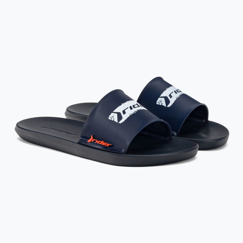 Klapki dziecięce RIDER Speed In black/blue/white 4