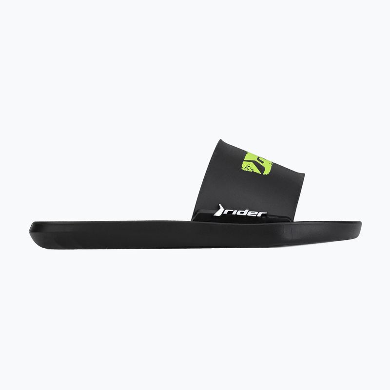 Klapki dziecięce RIDER Speed In black/green 11