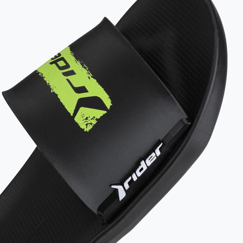 Klapki dziecięce RIDER Speed In black/green 13