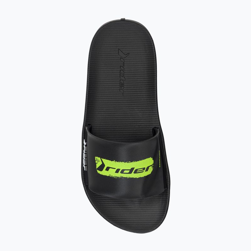Klapki dziecięce RIDER Speed In black/green 6