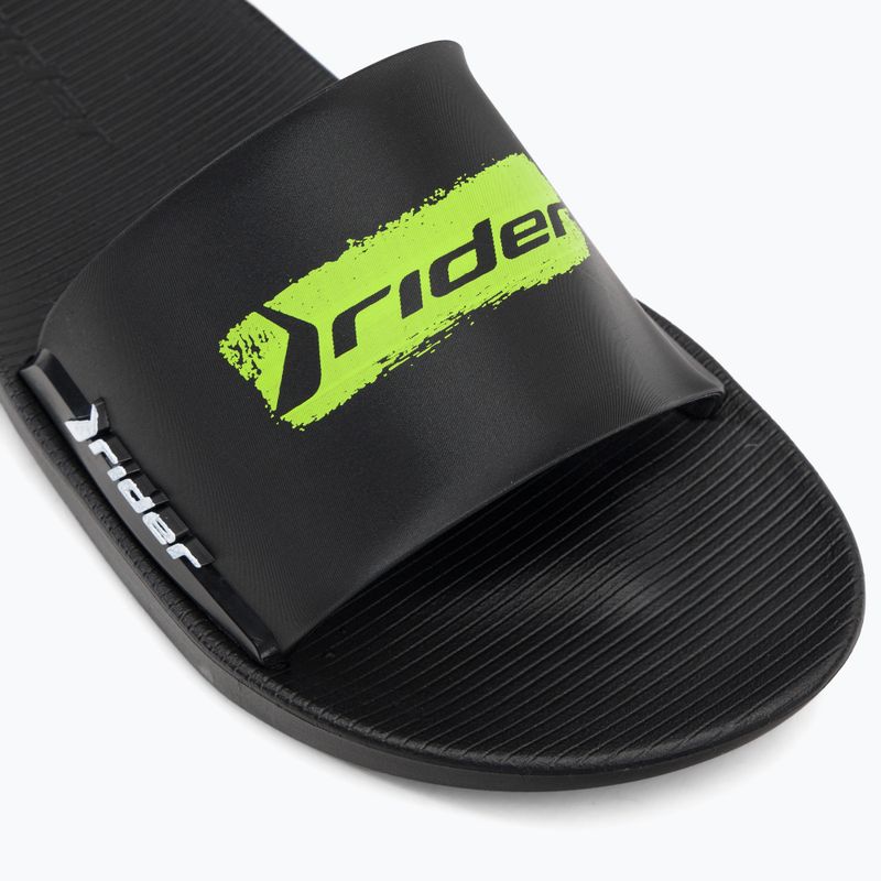 Klapki dziecięce RIDER Speed In black/green 7