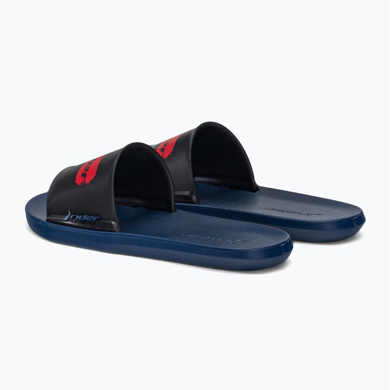 Klapki dziecięce RIDER Speed In black/red 3