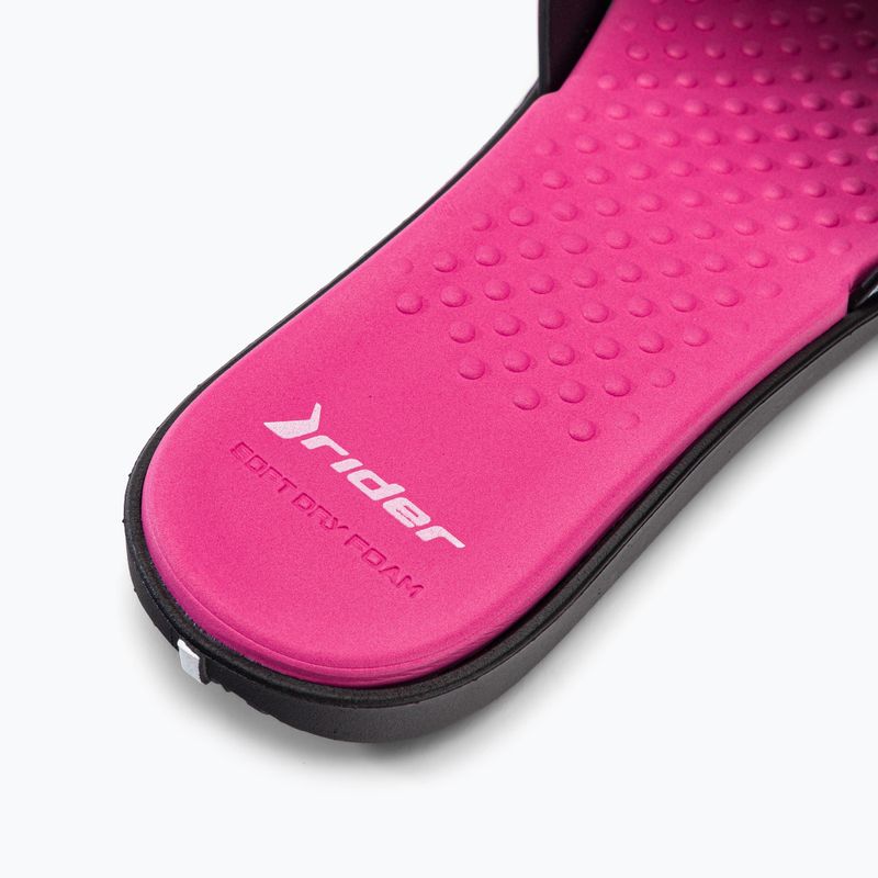 Klapki damskie RIDER Pool IV Fem black/pink 8