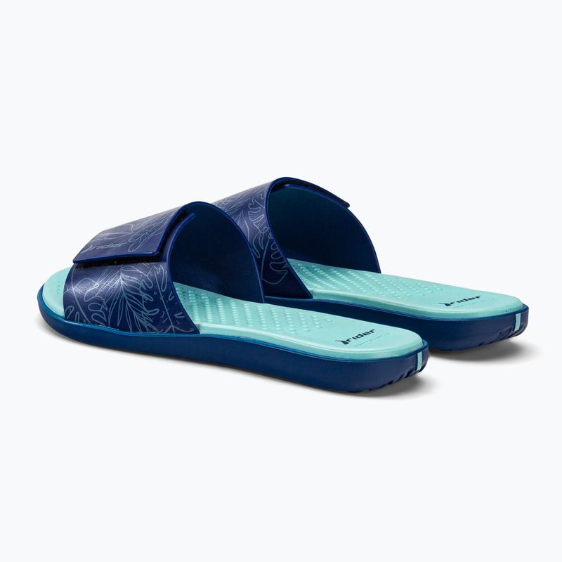 Klapki damskie RIDER Pool IV Fem blue 3