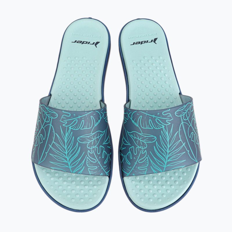 Klapki damskie RIDER Splash IV Fem blue/green 12