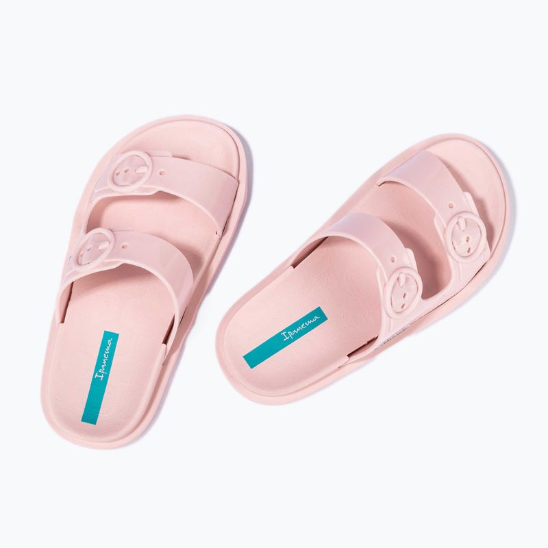 Klapki dziecięce Ipanema Follow Kids pink/light pink 13