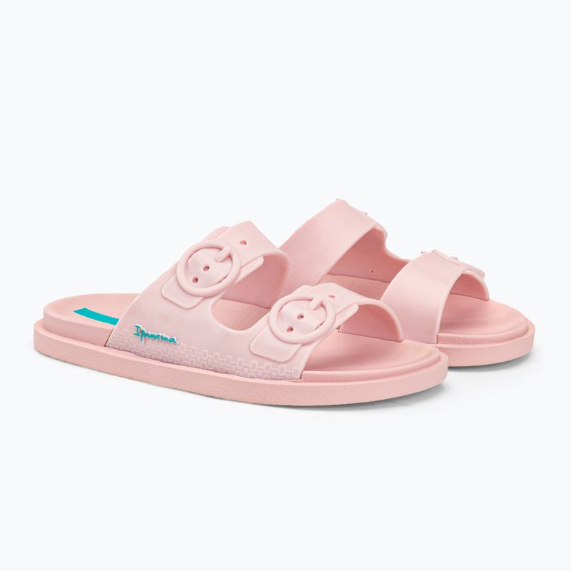 Klapki dziecięce Ipanema Follow Kids pink/light pink 4