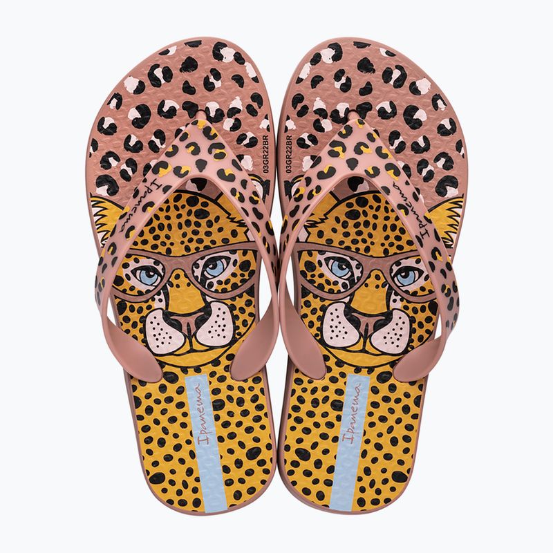 Japonki dziecięce Ipanema Safari Fun Kids pink/yellow/brown 10