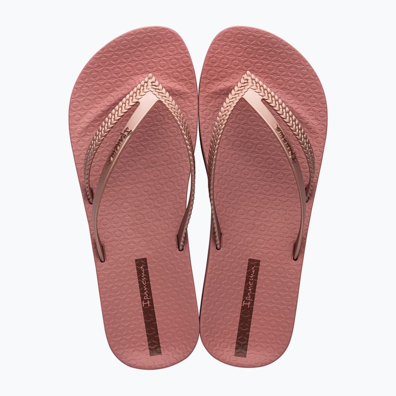Japonki damskie Ipanema Bossa Soft V pink/metallic pink 10